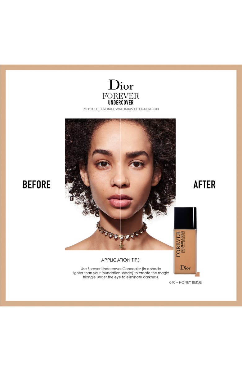DIOR skin Forever Undercover 24-Hour Full Coverage Liquid Foundation, Alternate, color,