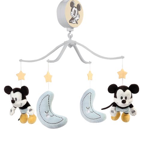 Disney Baby Moonlight Mickey Mouse Musical Baby Crib Mobile Soother