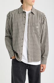 Obey Bigwig Axel Check Woven Shirt