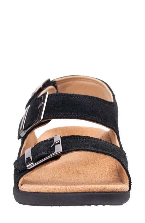 Revitalign Roma Backstrap Sandal In Black