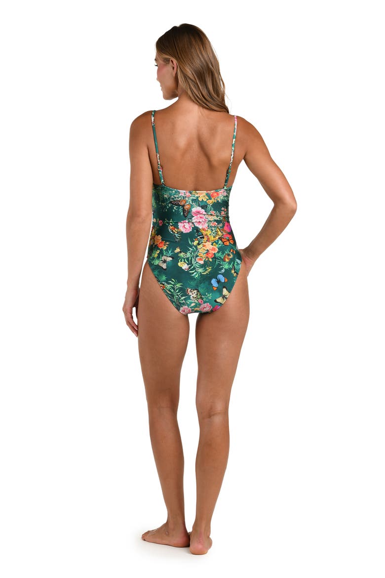 Remi Print One-Piece Swimsuit, Alternate, color, GREEN MULTI