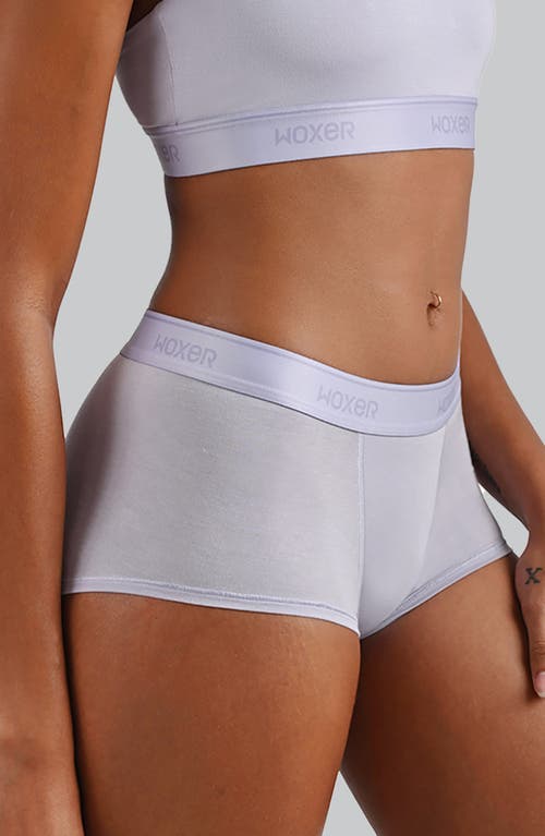 Woxer Bold Ultrasoft Boyshorts In Blue