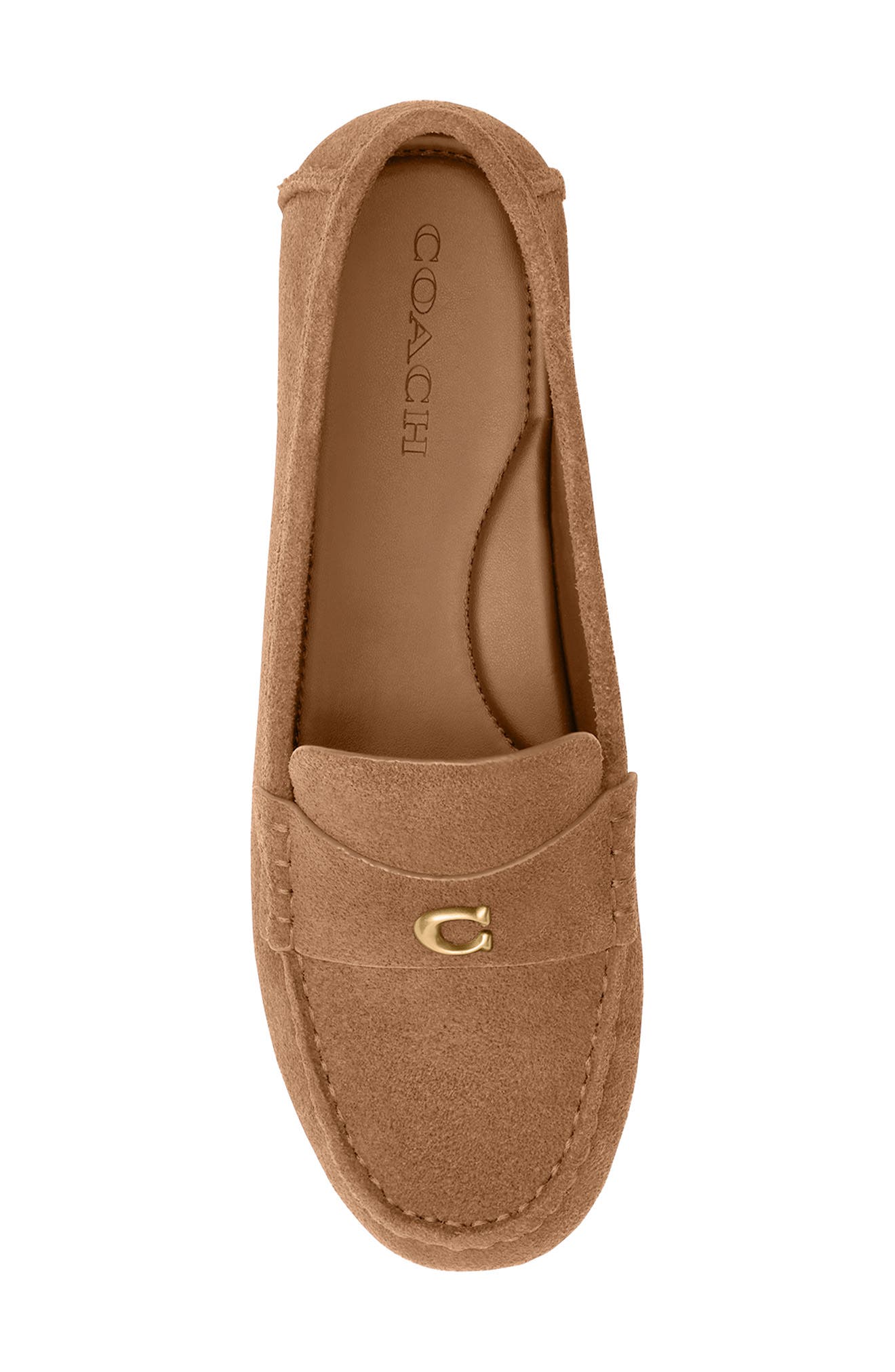 COACH Sculpted C Driving Loafer, Alternate, color, 