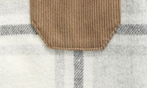 TUCKER + TATE TUCKER + TATE KIDS' PLAID FLEECE SNAP-UP SHACKET