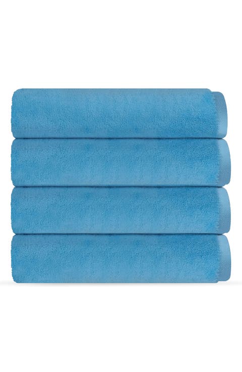 Puresoft 4-Piece Turkish Cotton Wash Cloths