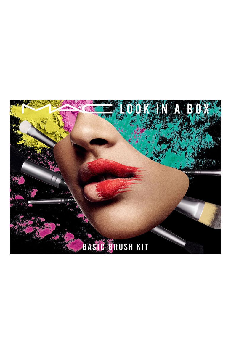 MAC Cosmetics MAC Look in a Box Basic Travel Brush Kit, Alternate, color, 