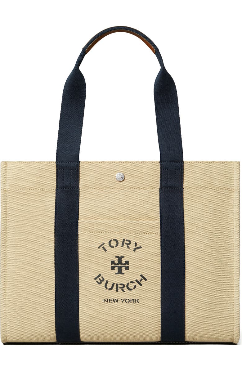 Tory Burch Tory Canvas Tote, Main, color,