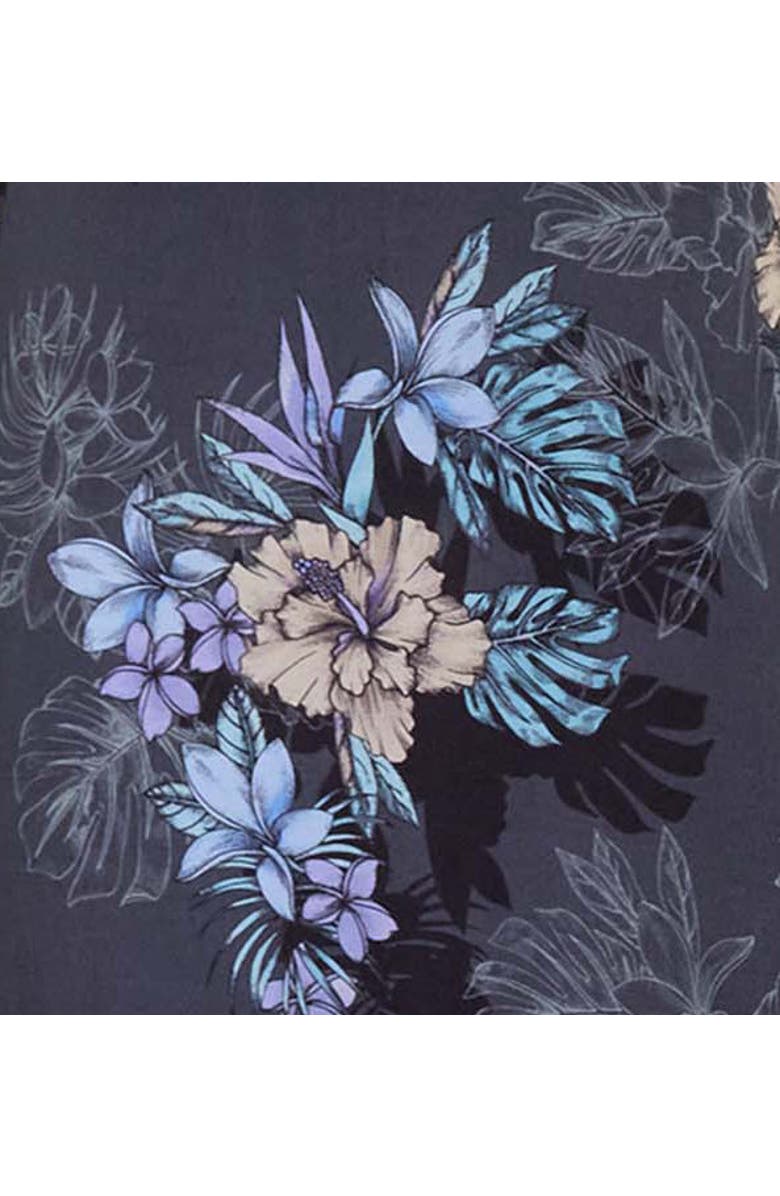 Lords of Harlech Exotic Floral Womens Shirt Dress, Alternate, color, Exotic Floral Black