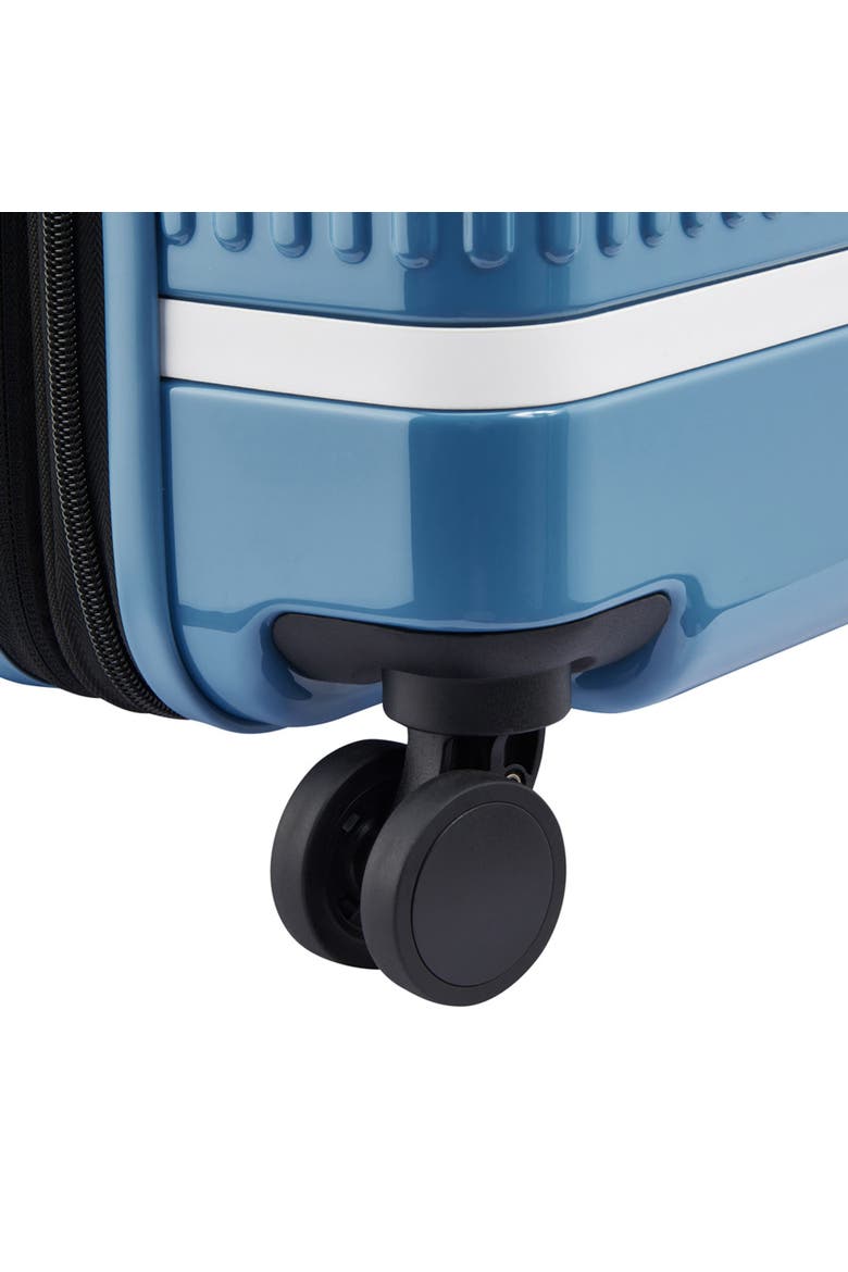 Spin Me Away 2 Piece Set 20" Expandable Carry On Spinner & Totes The Best Handbag Set, Alternate, color, Zinc Blue