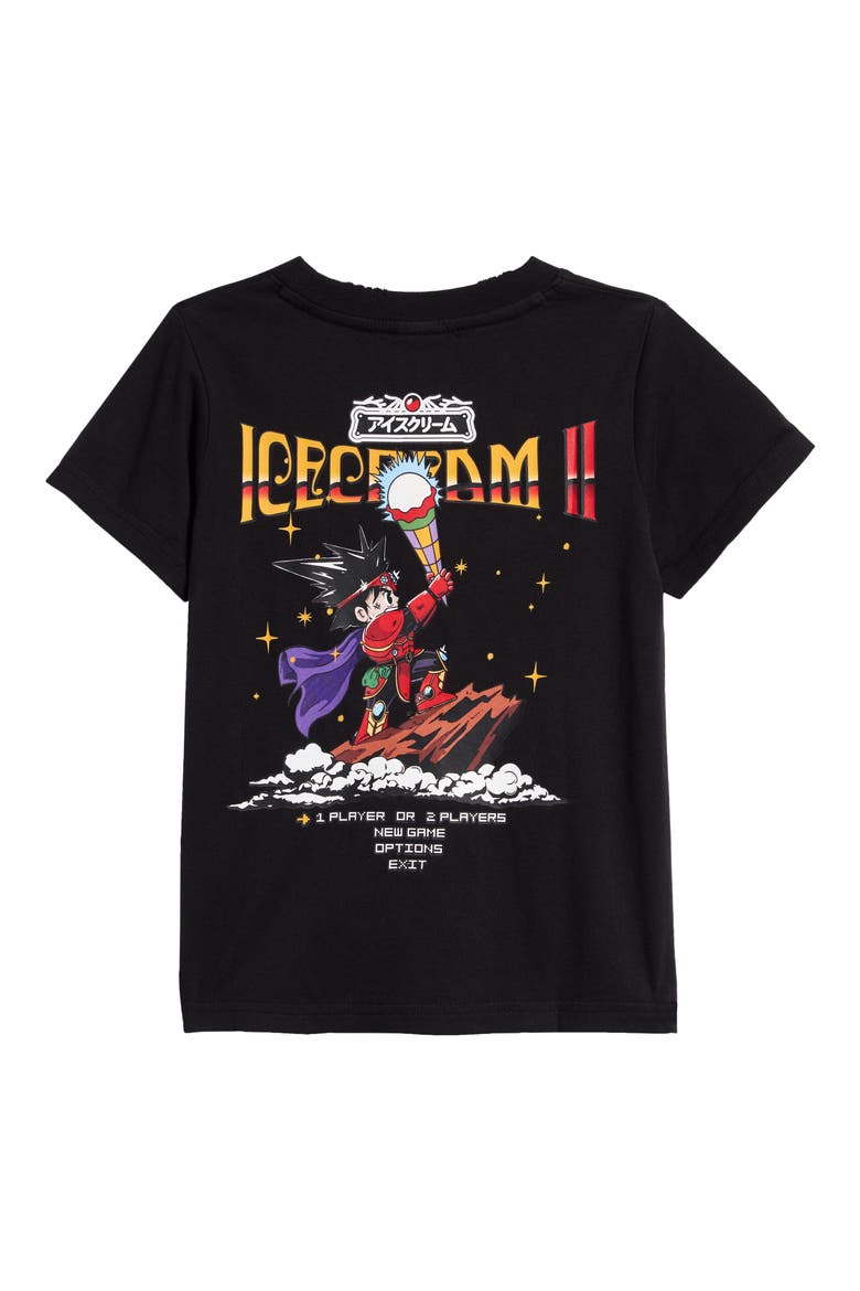 Kids' Fantasy Cotton Graphic T-Shirt, Alternate, color, STRETCH LIMO