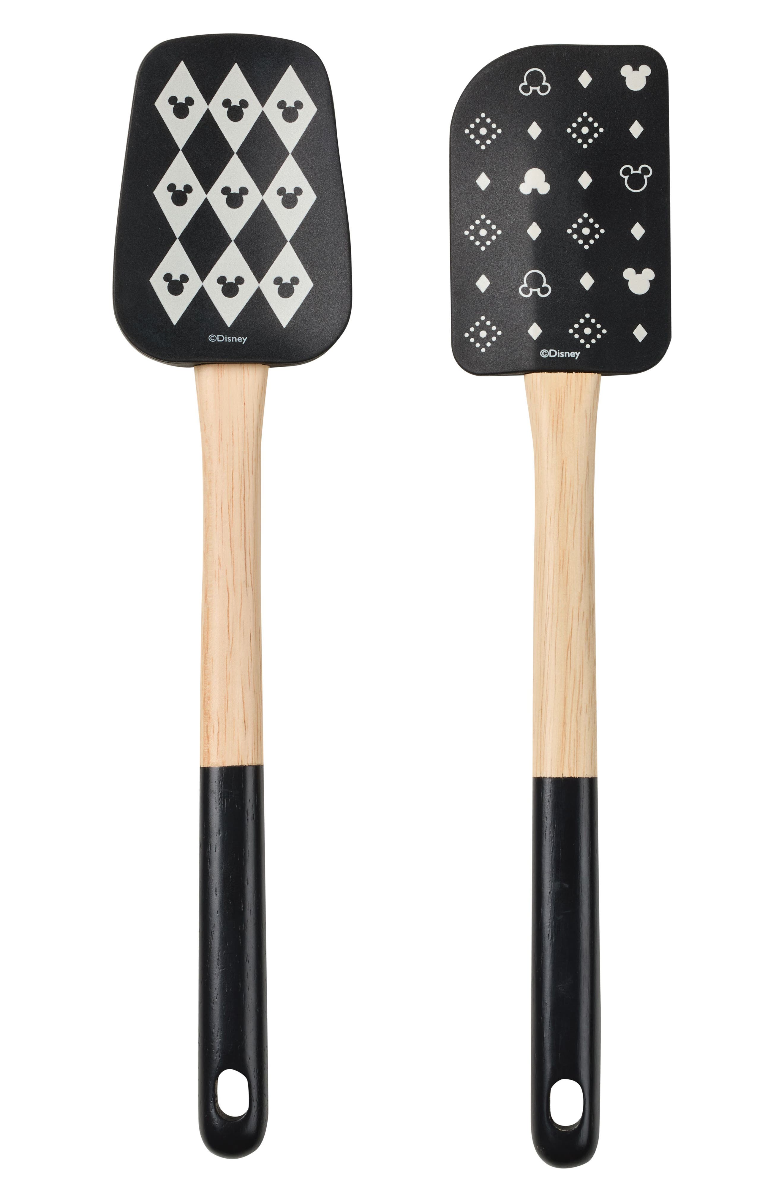 Disney Mickey Set of 2 Monochrome Spatulas