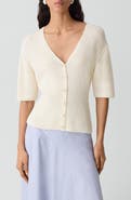 Theory Shaped Cotton Cardigan