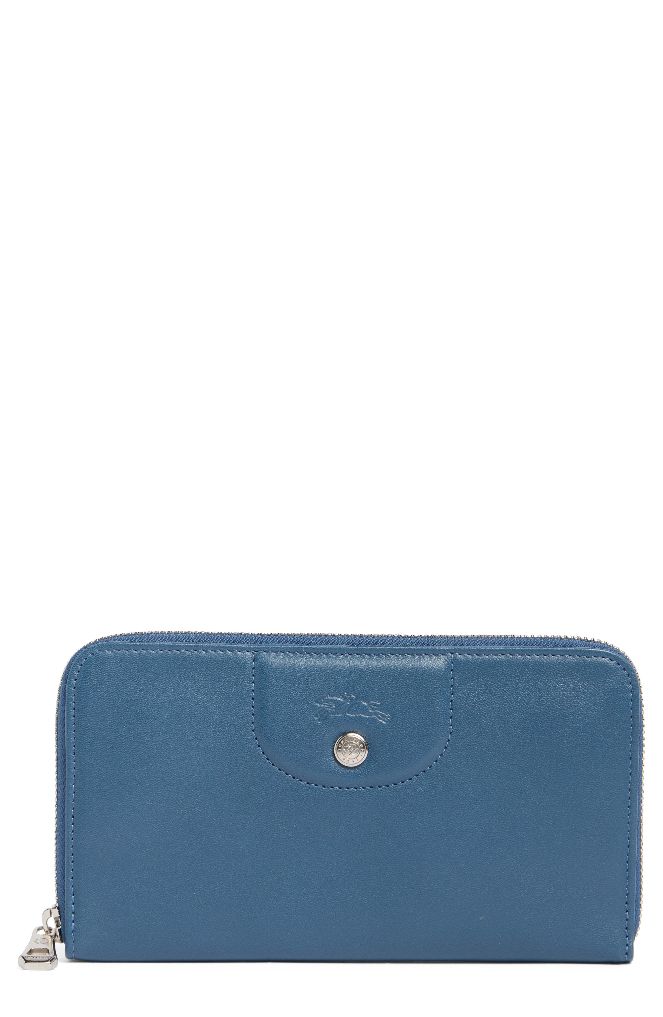 Longchamp Le Pliage Center Zip Wallet