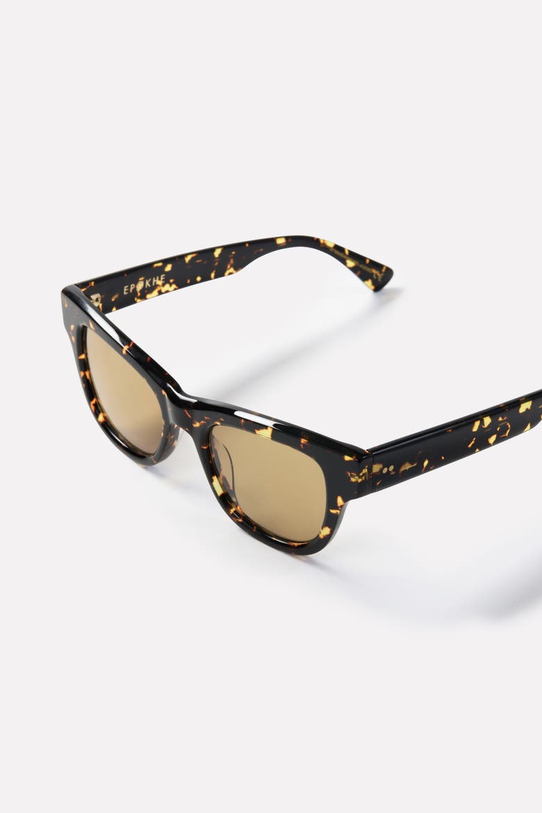 Brut Sunglasses, Alternate, color, Crystal Dark Tortoise / Amber