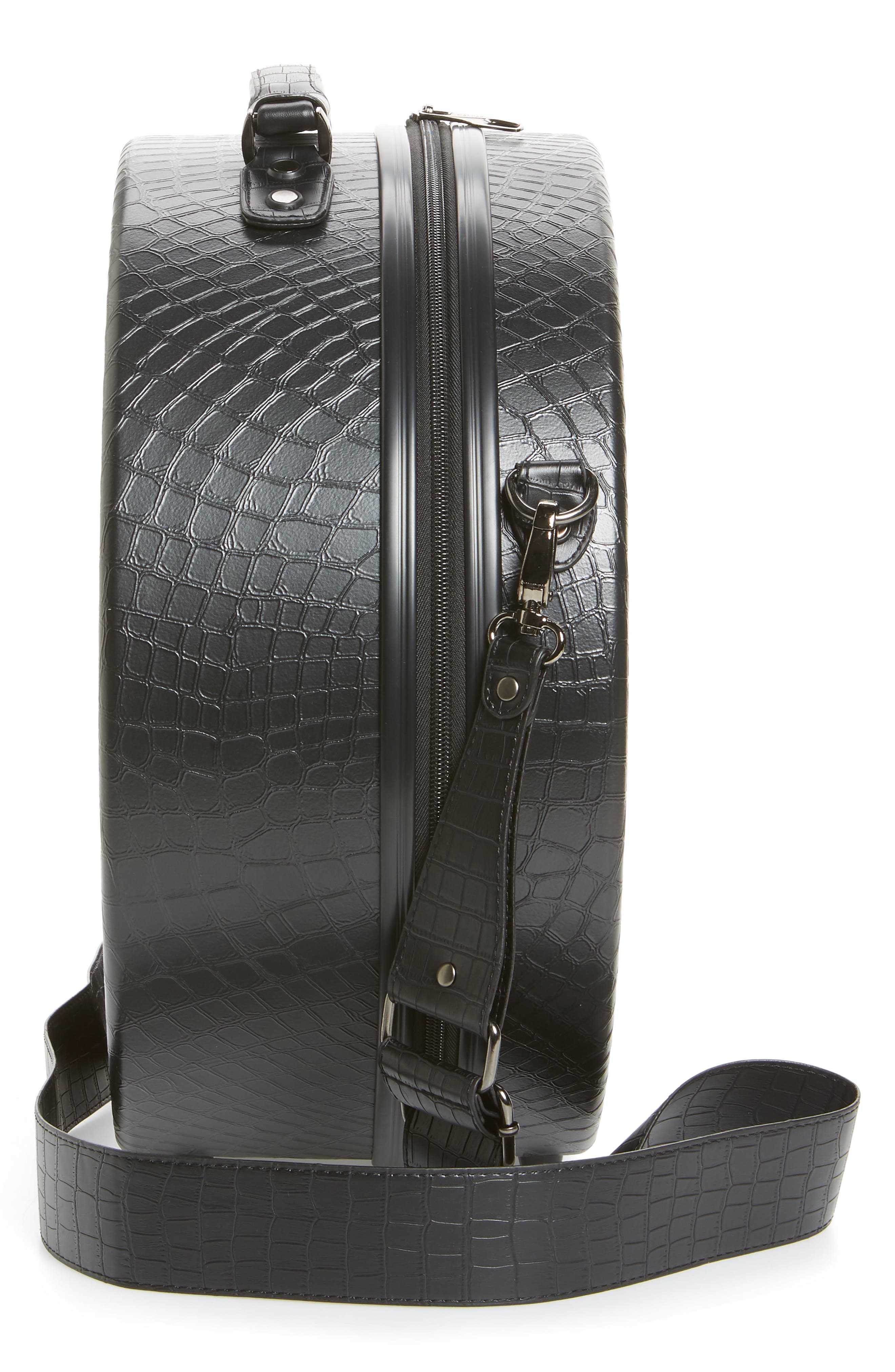 CALPAK Baye Medium Hardcase Hat Box, Alternate, color, 