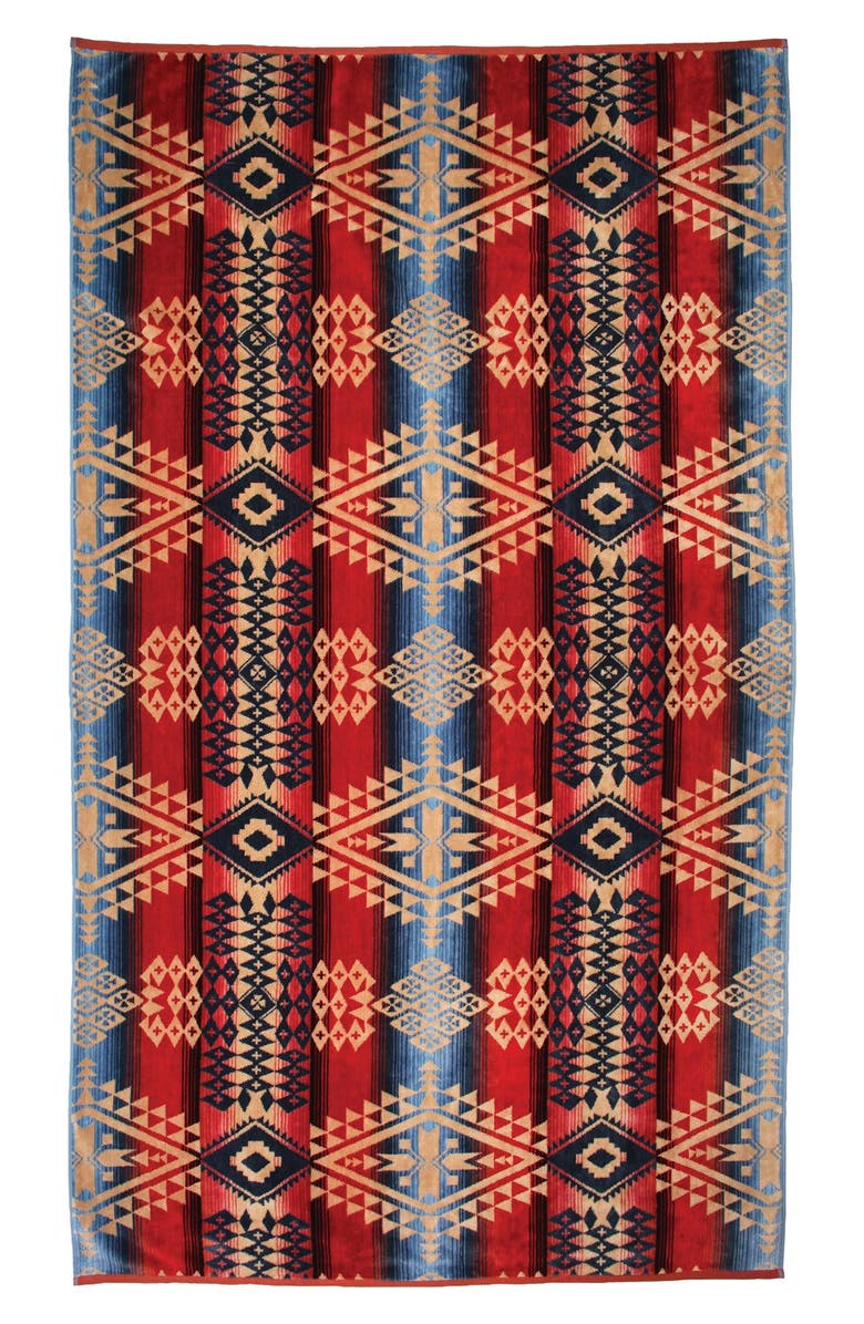 Pendleton Jacquard Spa Towel, Main, color, 