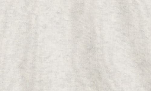 Madewell Heathered Hooded Sweatshirt In Heather Vintage Ivory