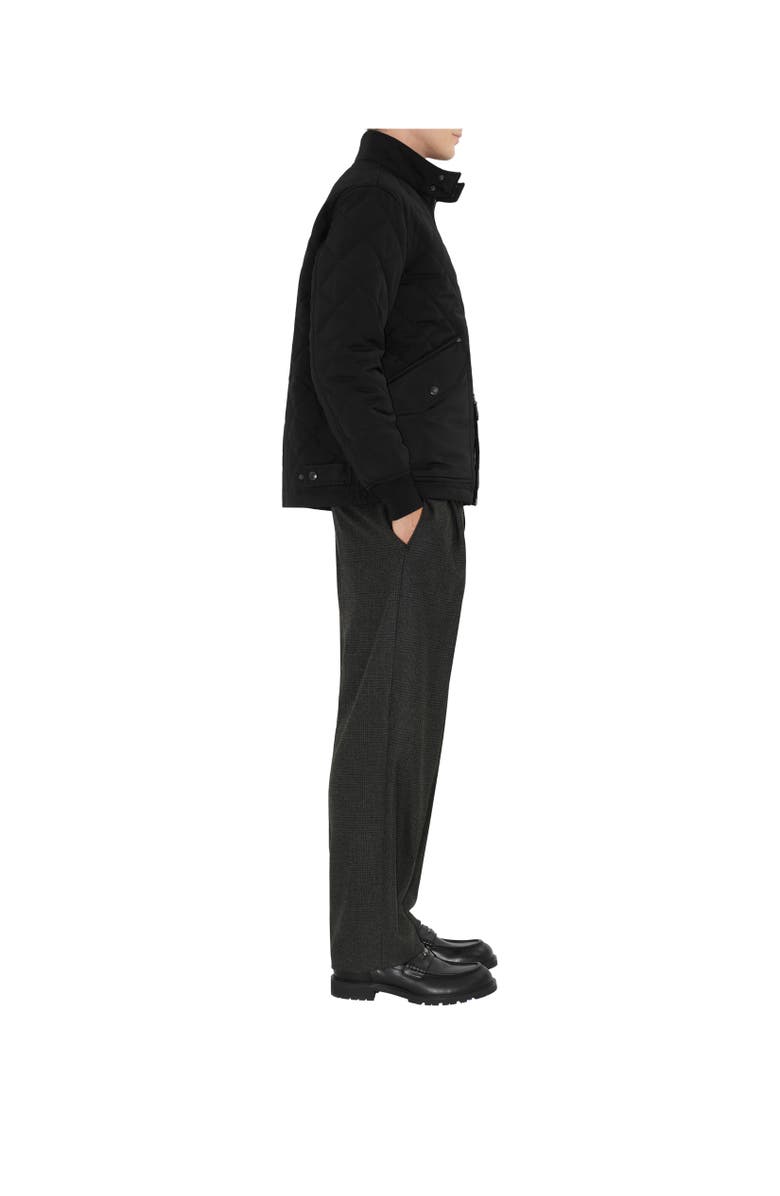 Burberry Quilted Thermoregulated Harrington Jacket, Alternate, color, 