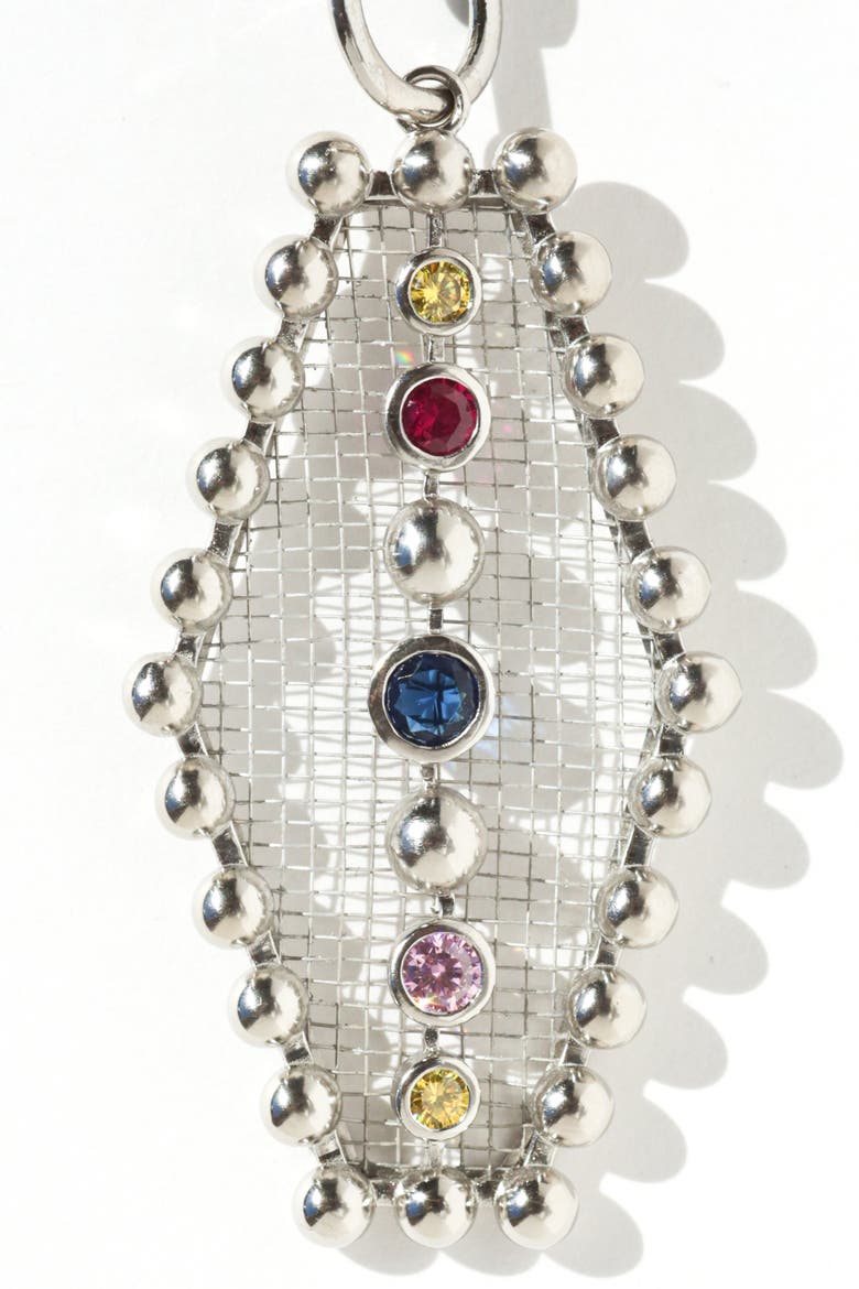 Keychain I, Alternate, color, Silver