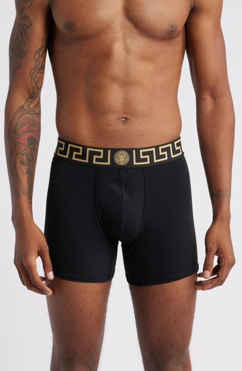 Greek Key Jersey Boxer Briefs