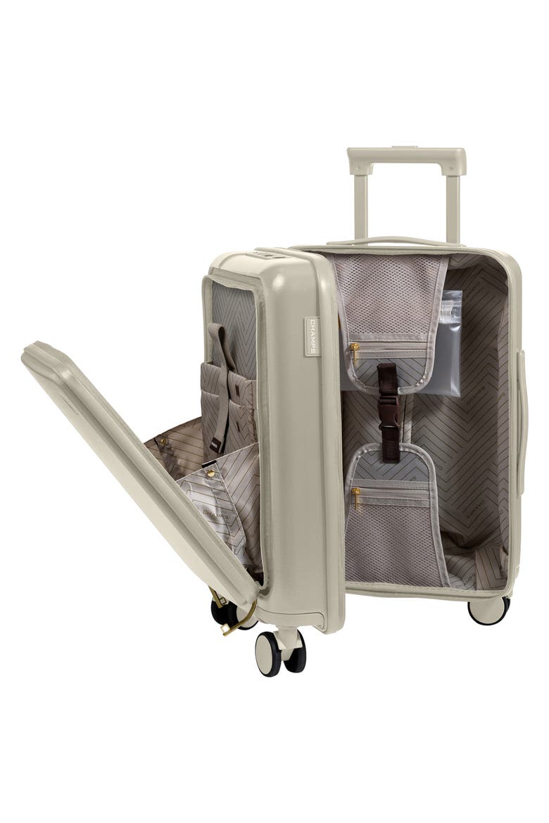 Onyx 21.5-Inch Expandable Hardside Spinner Carry-On, Alternate, color, IVORY