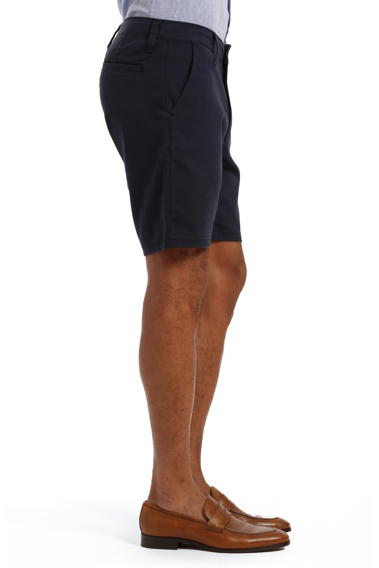 Arizona Flat Front Chino Shorts, Alternate, color, NIGHT SKY HIGH-FLYER