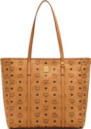 MCM Medium Toni Top-Zip Shopper in Visetos