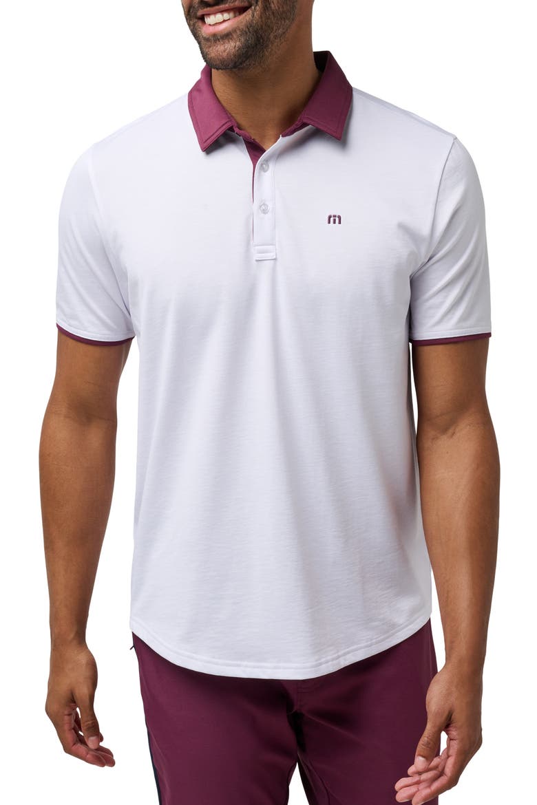 Home Game Cotton Blend Polo, Main, color, WHITE