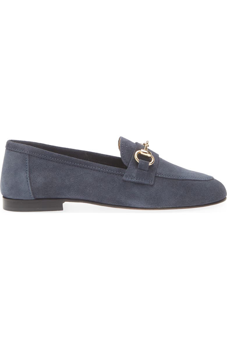 Bruno Magli Cassie Bit Loafer, Alternate, color, Navy Suede