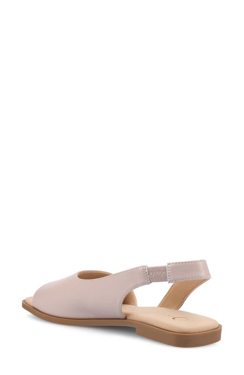 Journee Collection Brinsley Slingback Sandal In Lilac