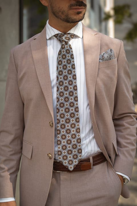 La Vigna - Printed Silk Tie for Men