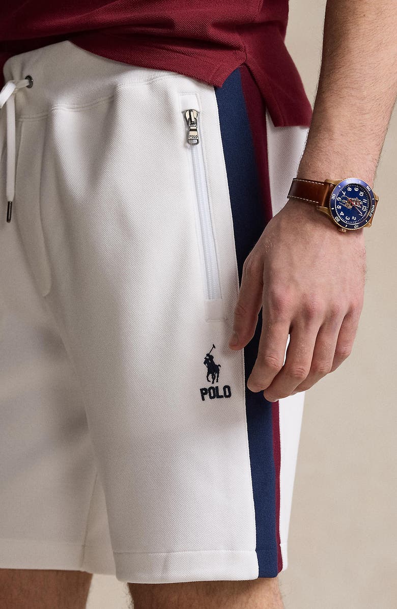 Polo Ralph Lauren Piqué Track Shorts, Alternate, color, 