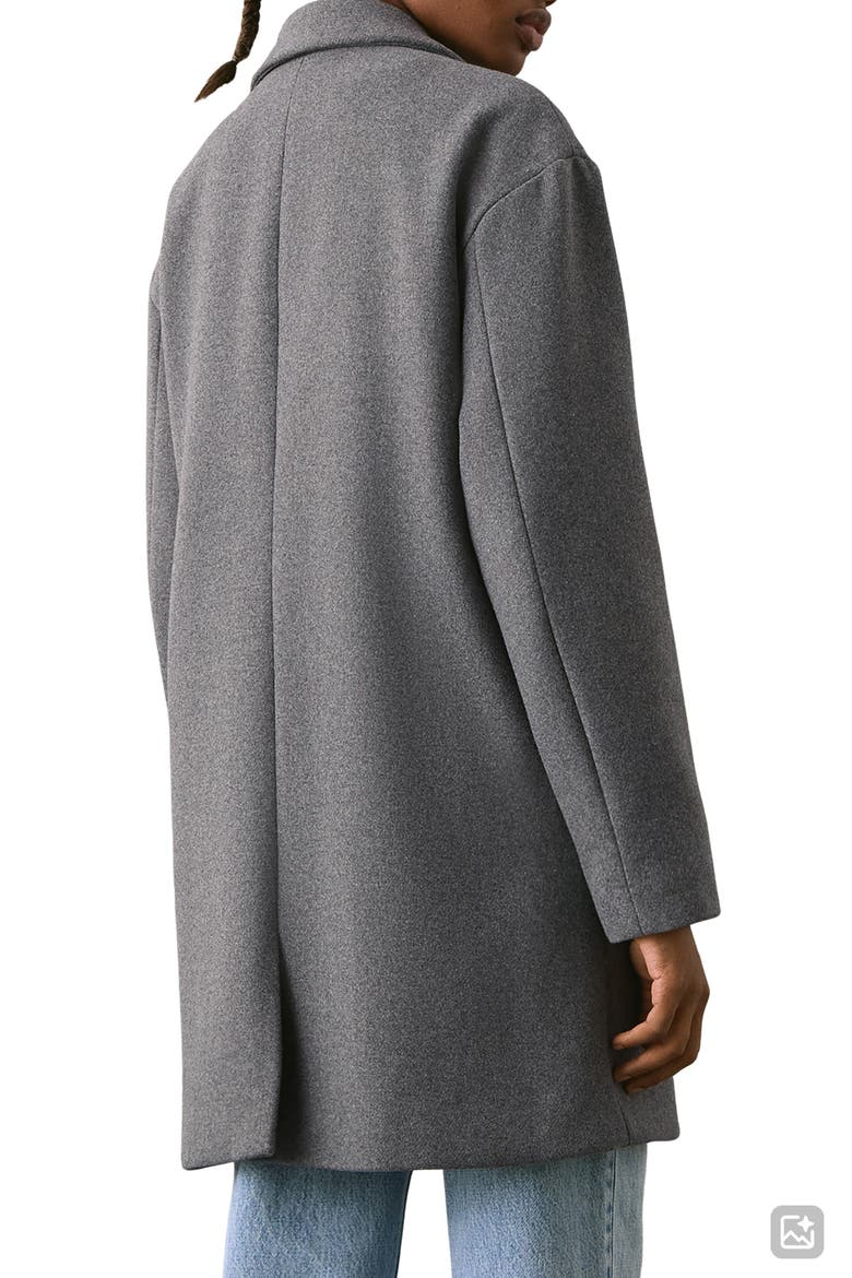 Cloth Coat, Alternate, color, GREY