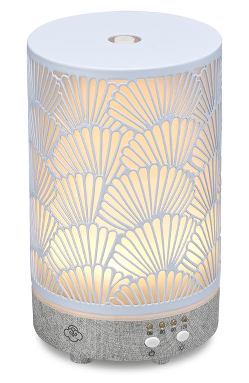 Serene House Shell Metal Ultrasonic Aroma Diffuser In Gray