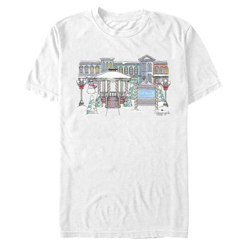 Men's Gilmore Girls Holiday in Stars Hollow Logo  Graphic T-Shirt