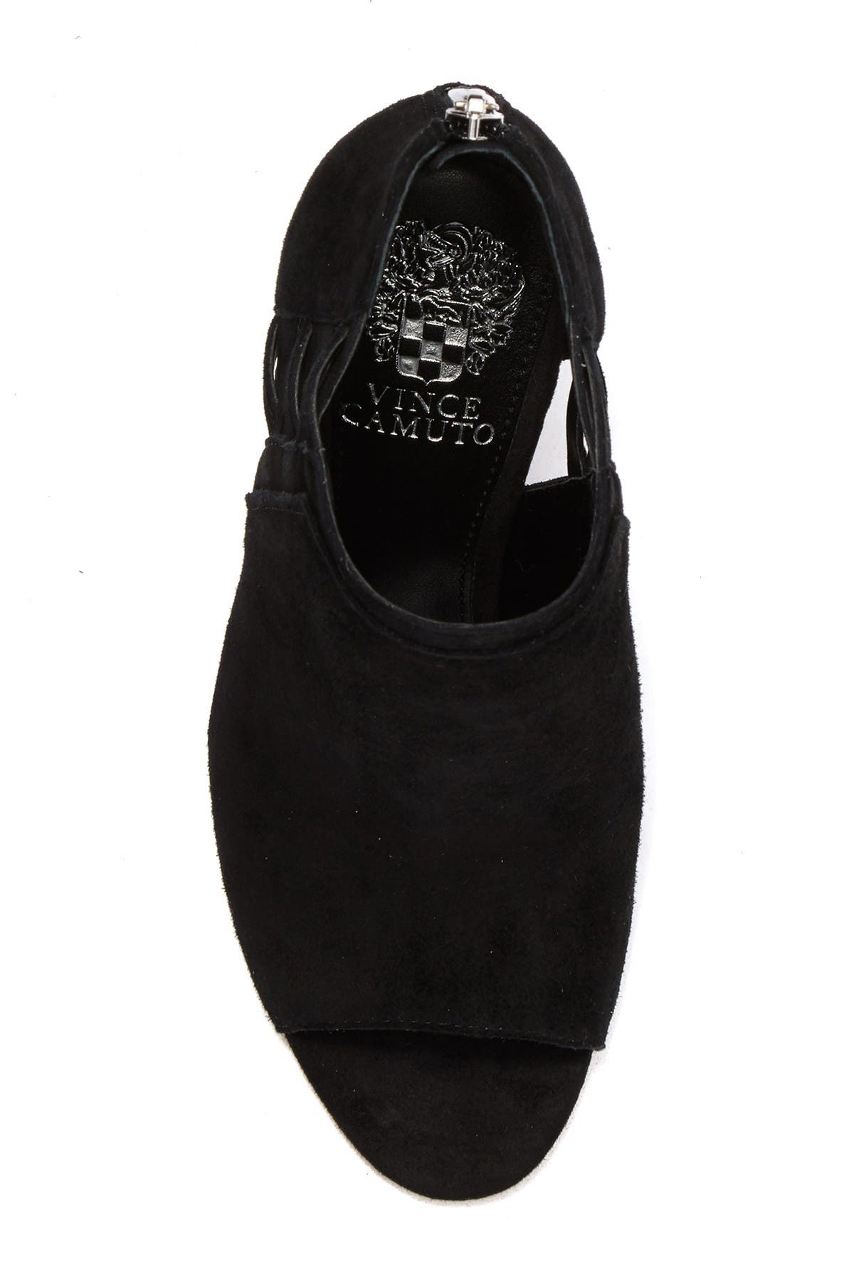 Vince Camuto Kassa Open Toe Bootie, Alternate, color, 