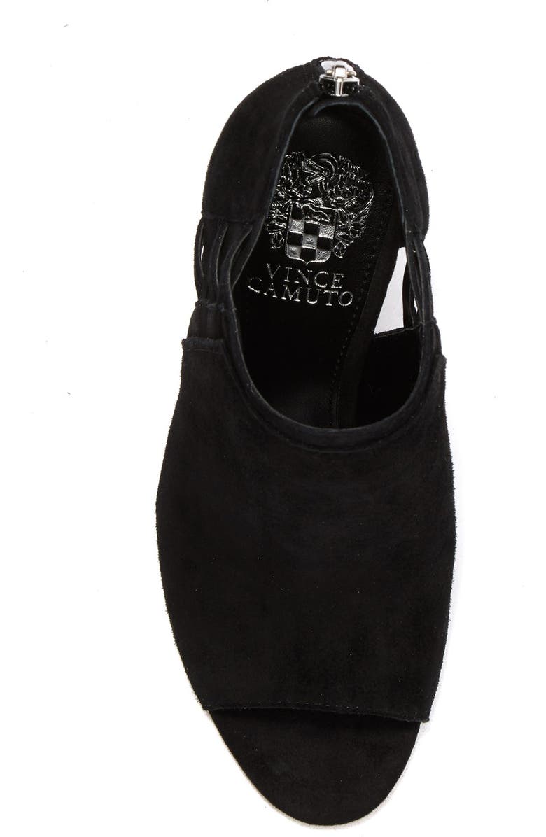 Vince Camuto Kassa Open Toe Bootie, Alternate, color,