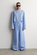 COS Wide-leg Linen Drawstring Trousers