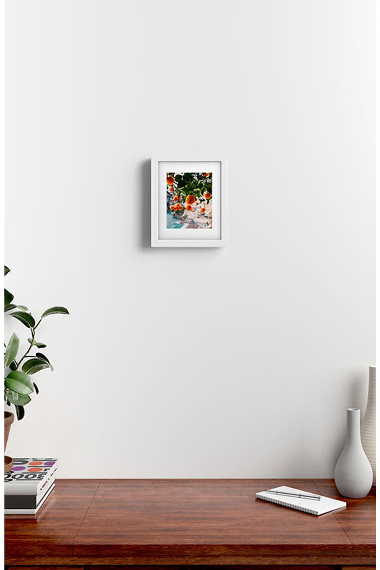 Alam Framed Wall Art, Alternate, color, ORANGE