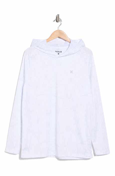 Hurley Floral Lines UPF 50+ Long Sleeve Hooded Swim Shirt