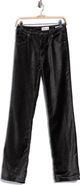 FRAME High Waist Bootcut Velvet Jeans