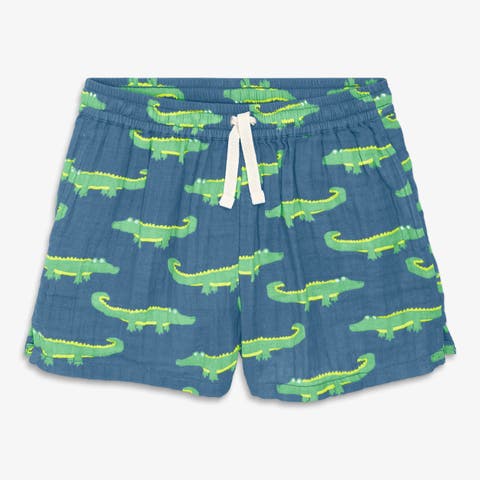 Kids Cotton Gauze Beach Short (Toddler, Little Kid, Big Kid)