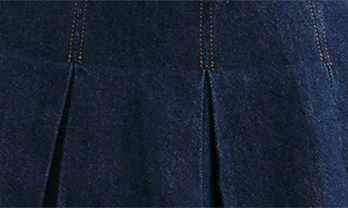 Reformation Arella Denim Minidress In Flinders