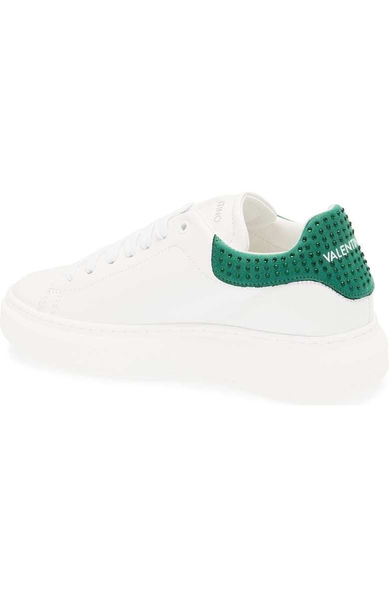 VALENTINO BY MARIO VALENTINO Fresia Sparkling Sneaker, Alternate, color, White Green