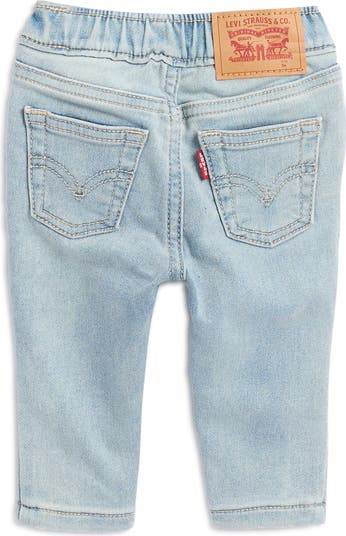 Skinny Taper Pull-On Jeans