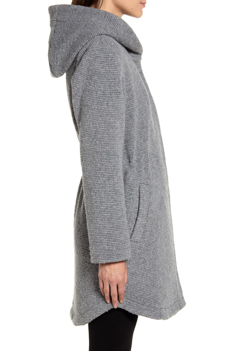BB Dakota by Steve Madden BB Dakota Hooded Rib Coat, Alternate, color,