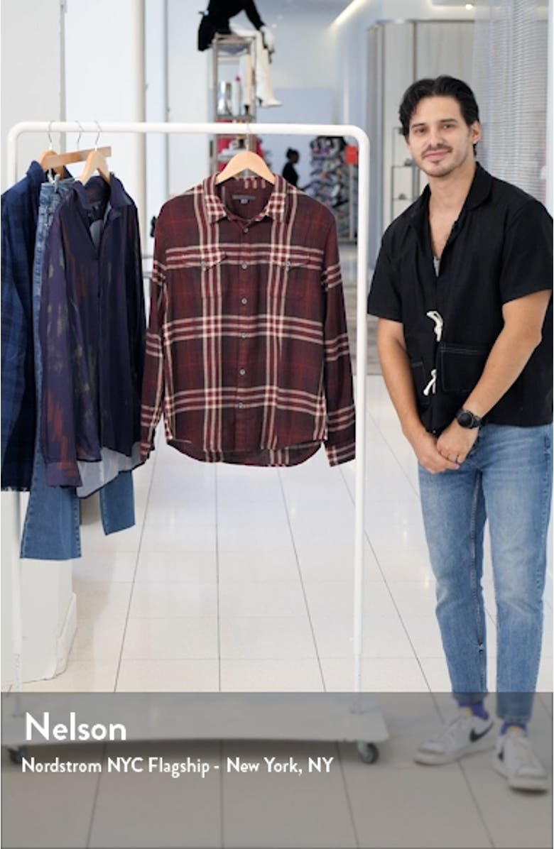 Dale Plaid Button-Up Shirt, sales video thumbnail