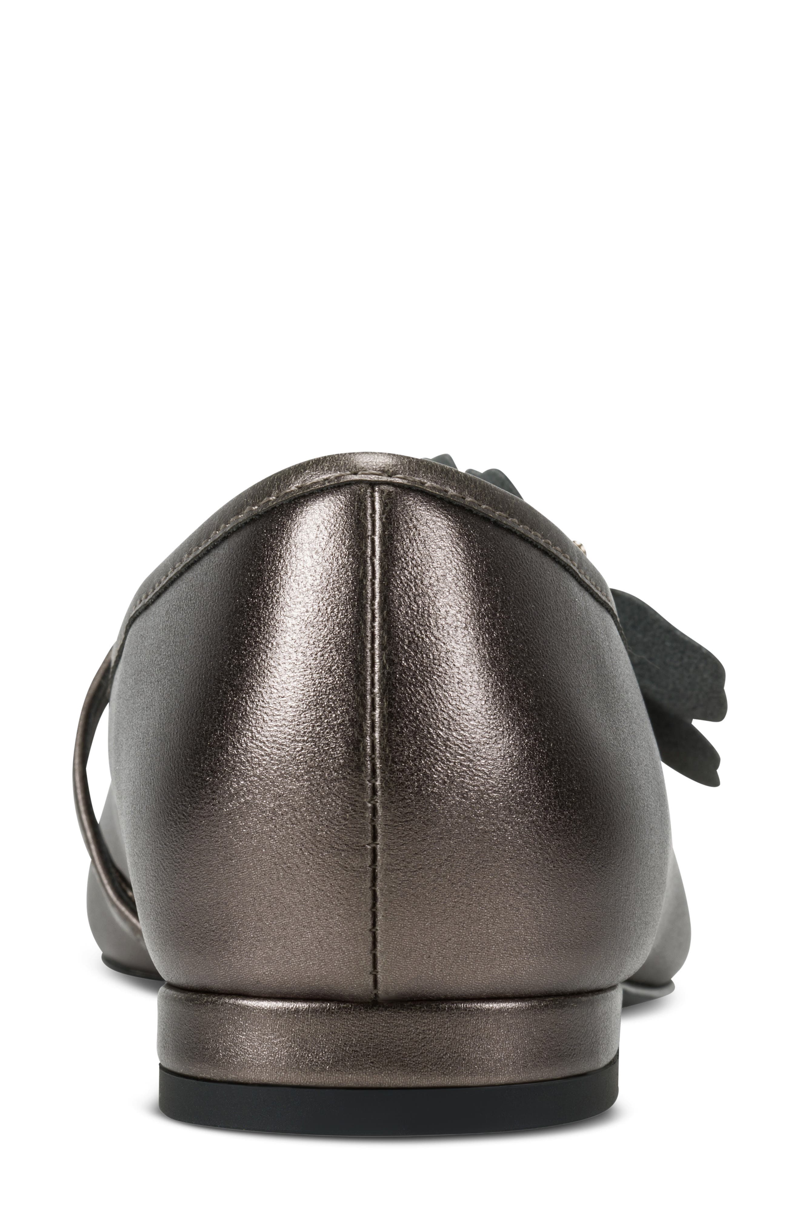 KARL LAGERFELD PARIS Sidra Mary Jane Flat, Alternate, color, Canyon Brown