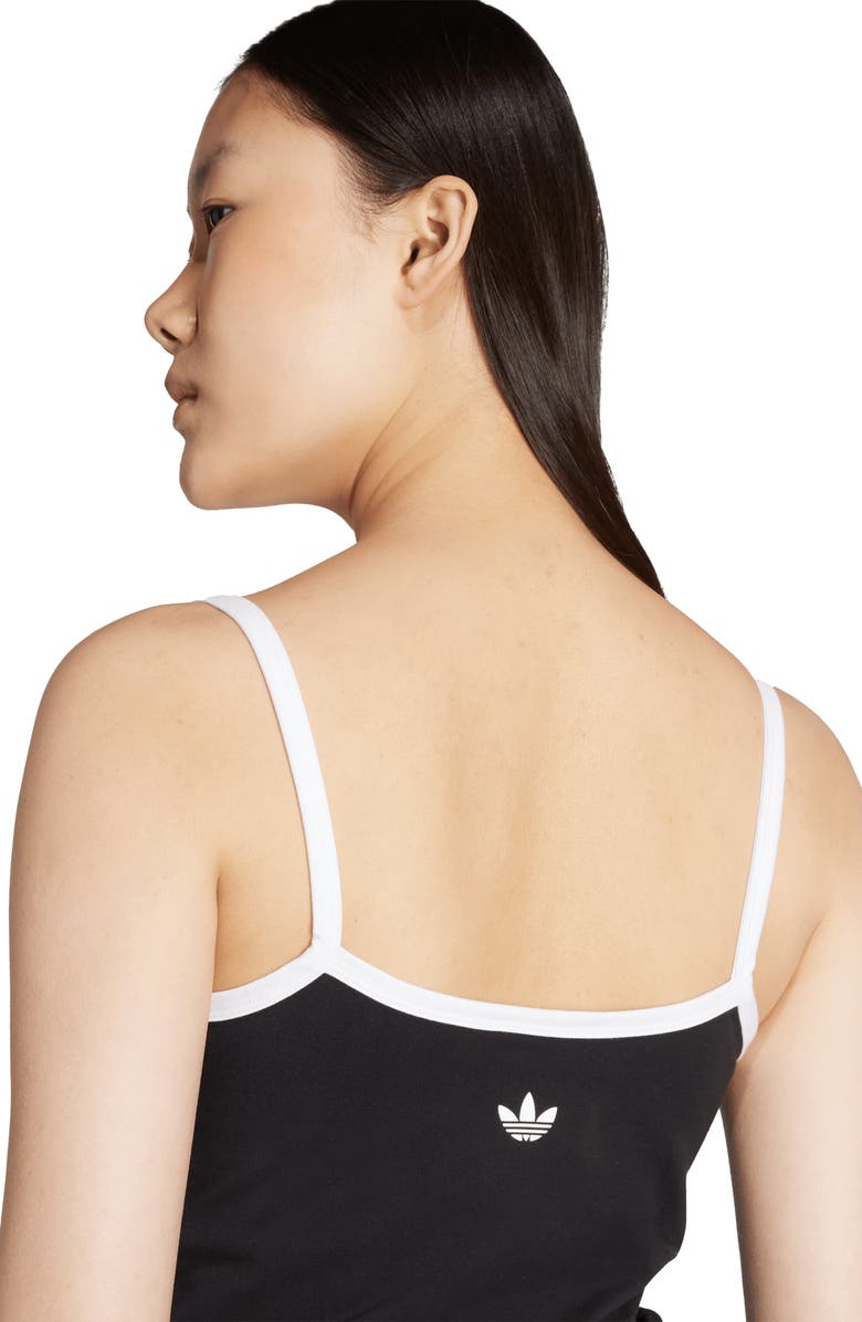 adidas Logo Camisole, Alternate, color, Black
