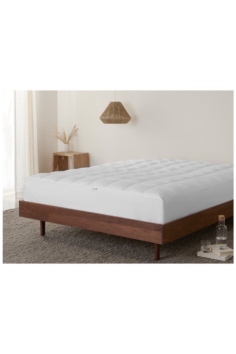 Down Mattress Pad, Alternate, color, ONE DENSITY